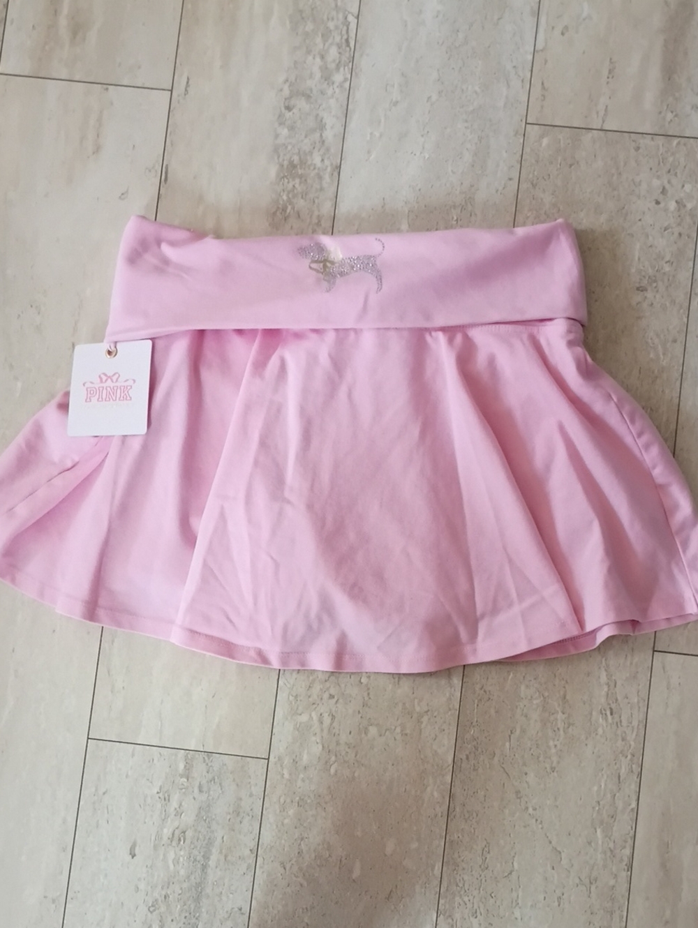 PINK Victoria's Secret Mini Skirt Shorts Love Shack Fancy